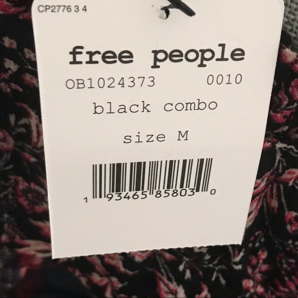 Free People Black Combo Maxi Dress - Picture 9 of 9